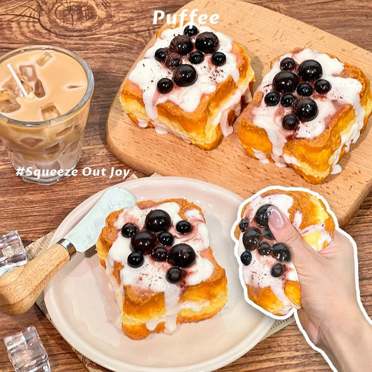 Taba Squishy Boba Toast Taba Boba - The Squishy Bake Shop