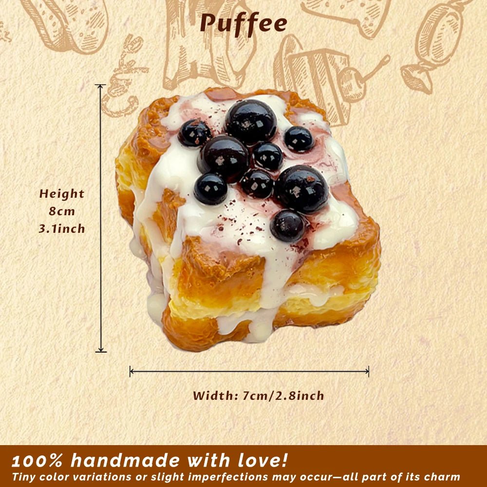 Taba Squishy Boba Toast Taba Boba - The Squishy Bake Shop