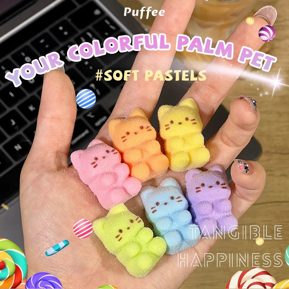 Taba Squishy Rainbow Kitty Taba Gummy - The Squishy Bake Shop